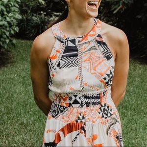 EUC Abel the Label open back dress